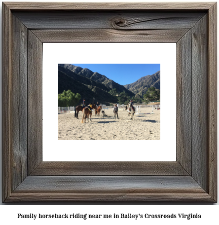 family horseback riding near me in Bailey's Crossroads, Virginia